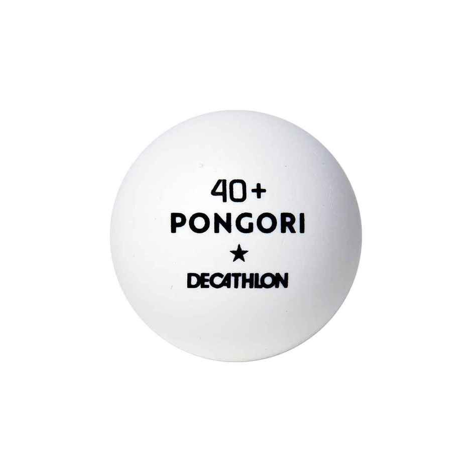 Decathlon Pongori Table Tennis Balls | White | Size 40