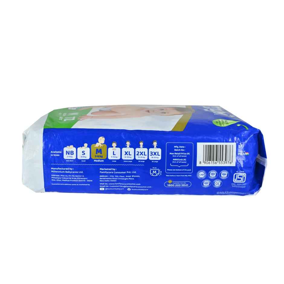 Bumtum Baby Diaper Pants With Leakage Protection - 6 To 11 Kg Medium