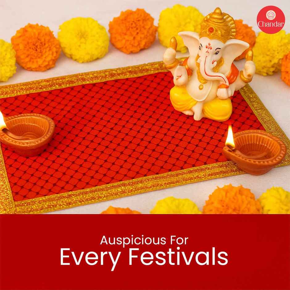 Red Chunri | 24 x 10 inch | Chandar