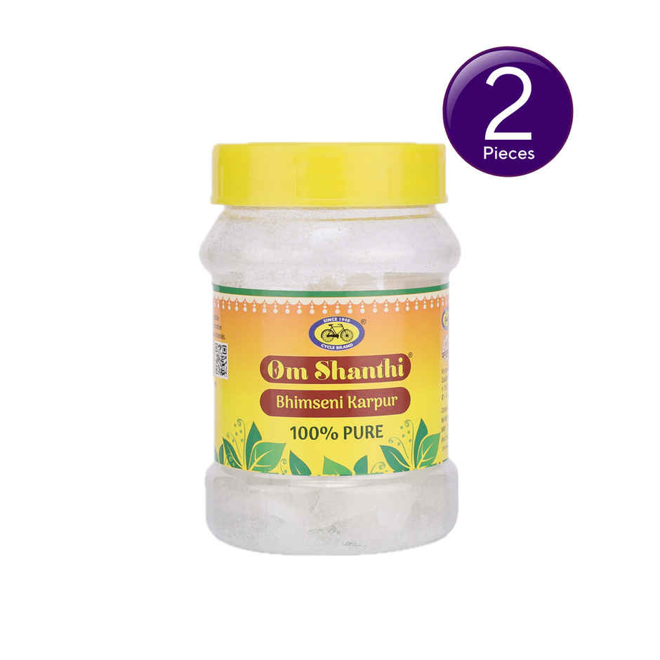 Pure Om Shanthi Bhimseni Camphor | Cycle Combo