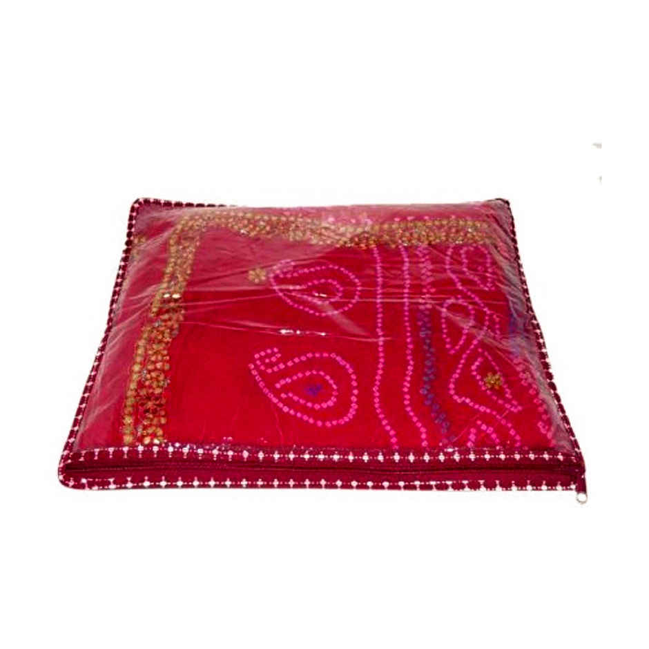 Kuber Industries Clothes Organizer For Wardrobe (Pack of 12) - Single Storage Organizer (Maroon)