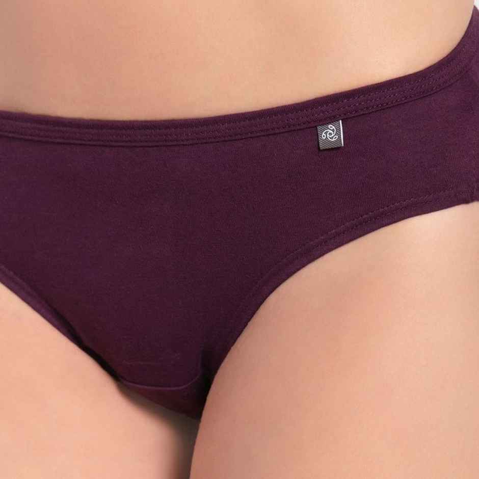 Jockey 1410 Women's Super Combed Cotton Underwear Bikini Panty|PO3 | Multicolor Dark assorted-S