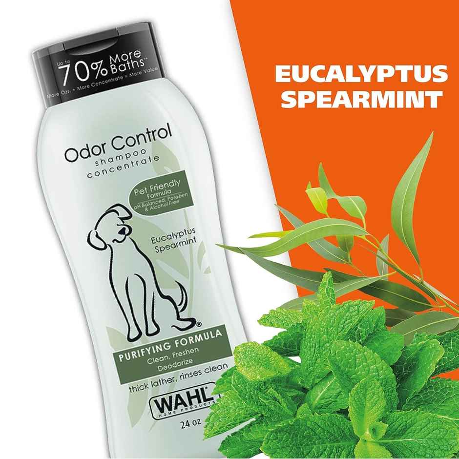 Wahl Odor Control Shampoo - Eucalyptus Spearmint