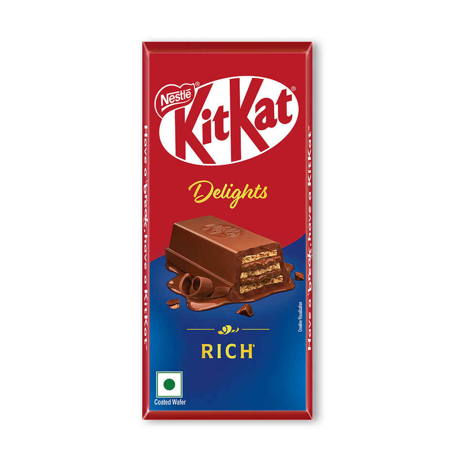 Nestle KitKat Delights Rich Choco Coated Wafer Bar