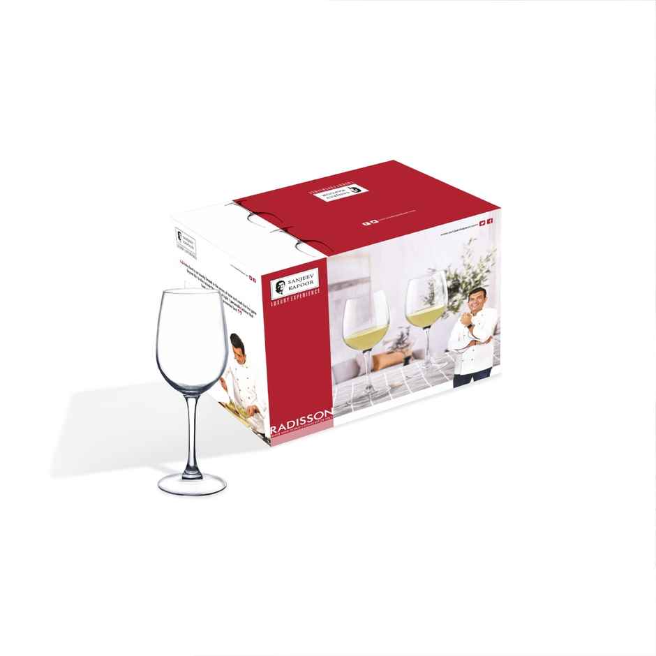 RadisSet of n White Wine Goblet | Set of 6 Piece | 425 ml | Sanjeev Kapoor