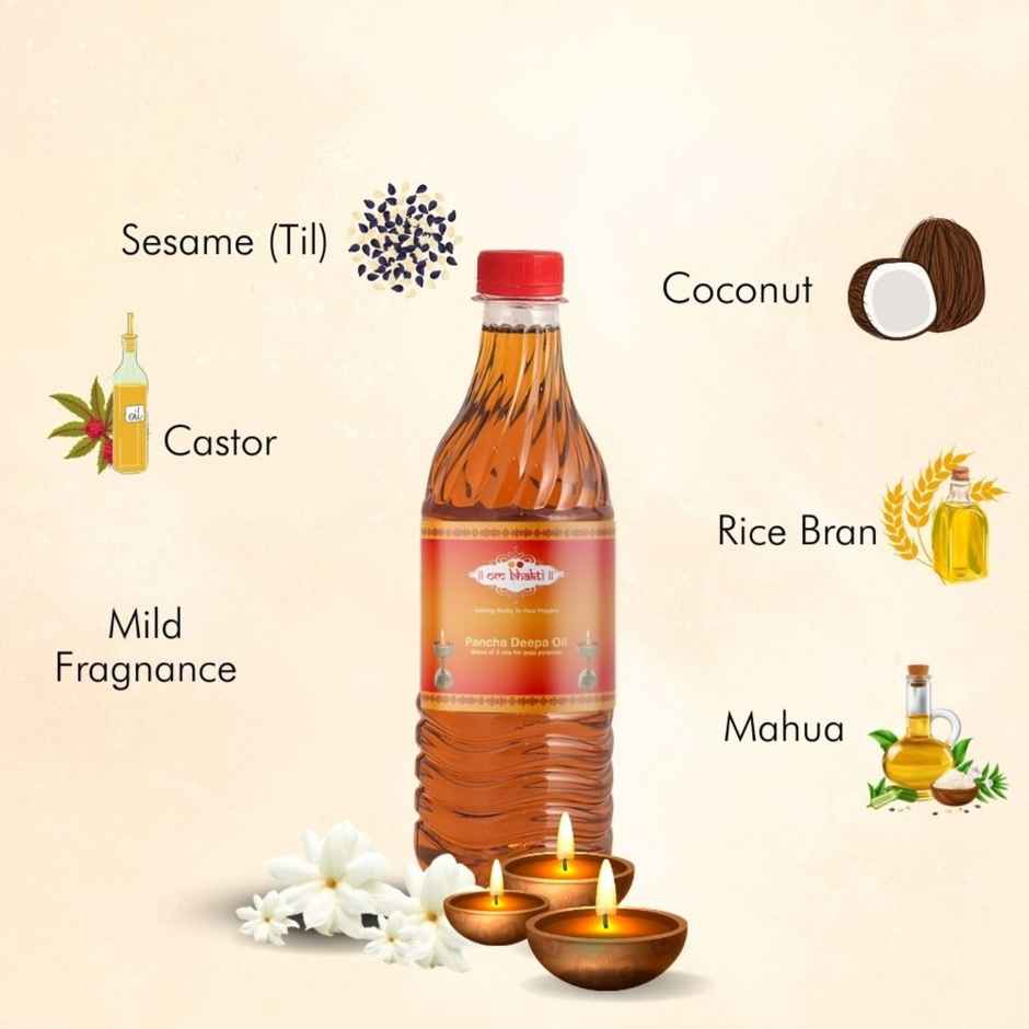 Om Bhakti Pancha Deepa Oil