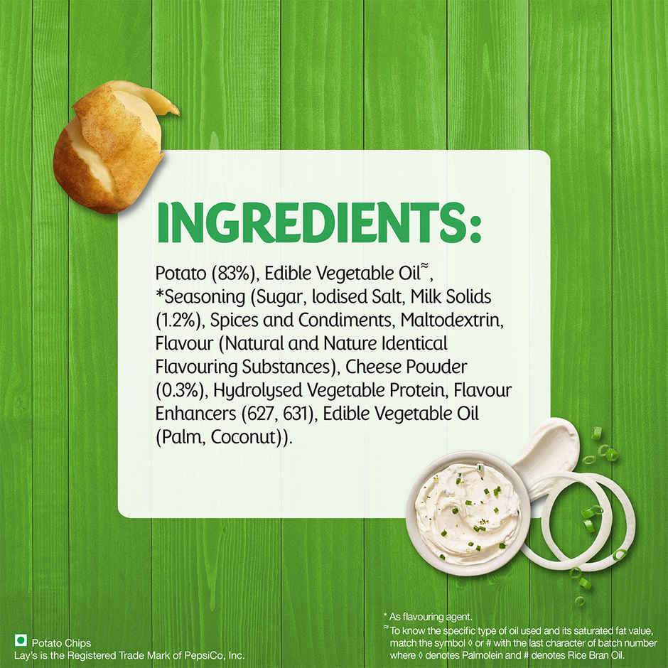 Lay's American Cream & Onion Potato Chips Combo