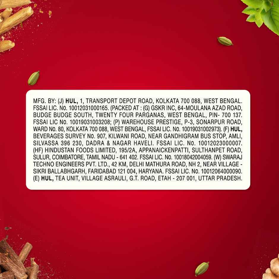 Brooke Bond Red Label Natural Care Tea