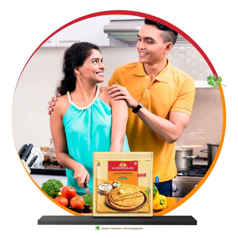 Aashirvaad Ready To Cook Aloo Paratha