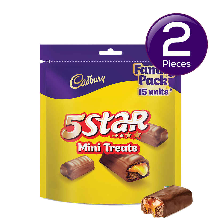 Cadbury 5 Star Mini Treat Chocolate Pack Combo