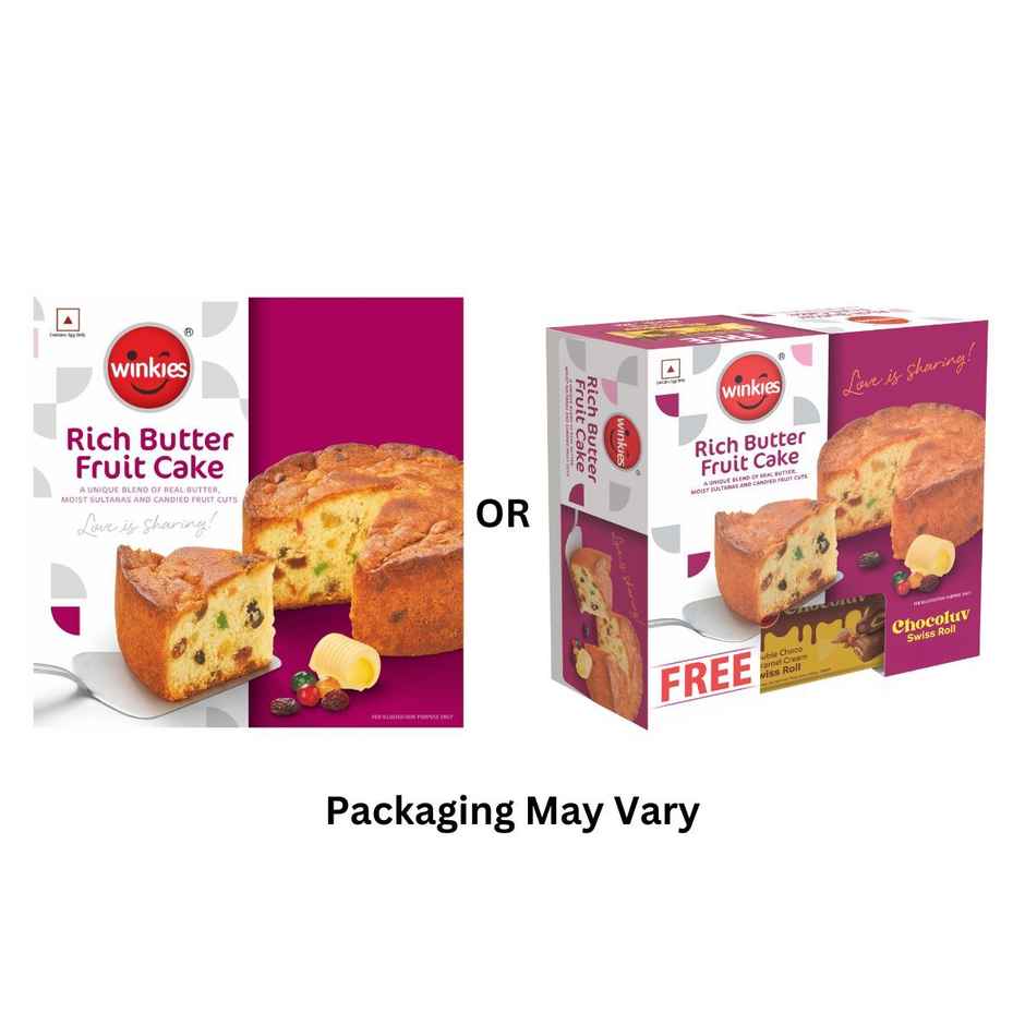 Winkies Cake - Rich Butter Fruit Cake