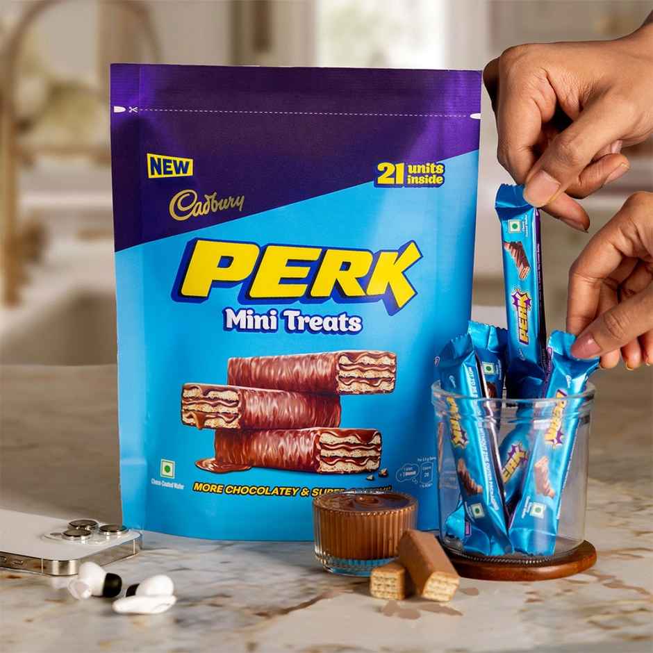 Cadbury Perk Chocolate coated Wafers Mini Treats Pack