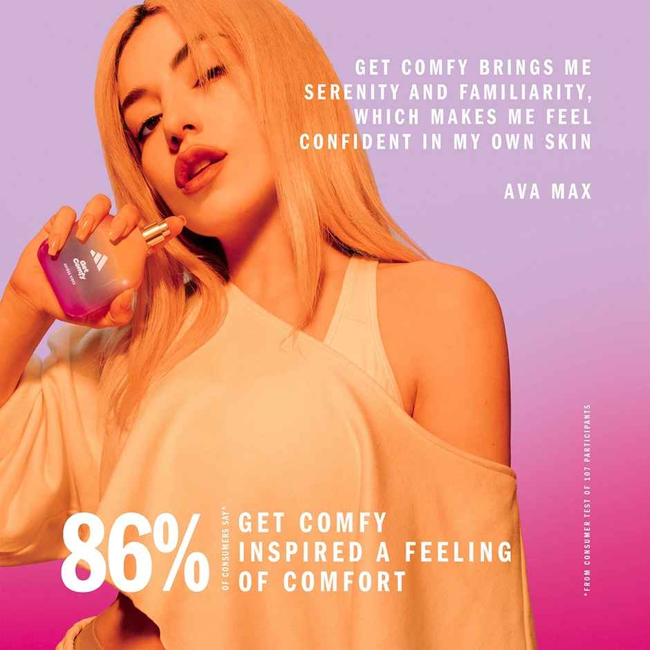 Adidas Vibes Get Comfy Eau De Parfum