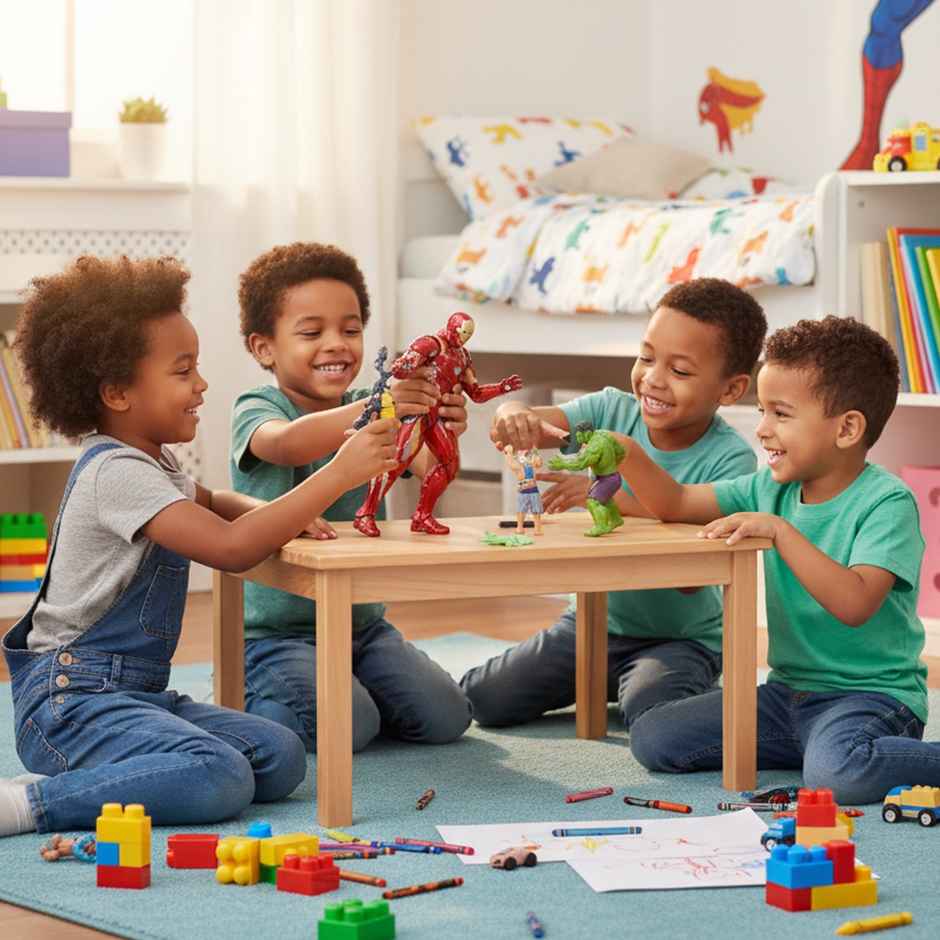 Striders Licensed Marvel Iron Man MK46 Toy Figure with Stand | 7 inch