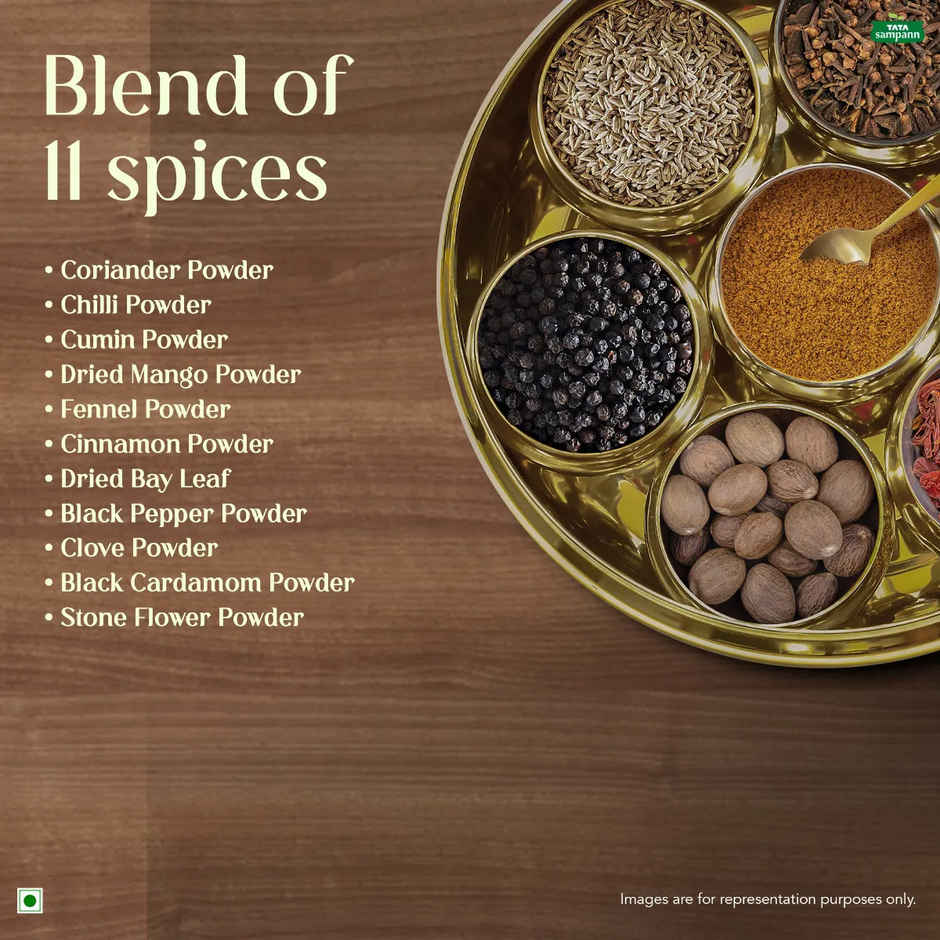 Tata Sampann Pav Bhaji Masala with Natural Oils Rich Aroma & Flavour Combo