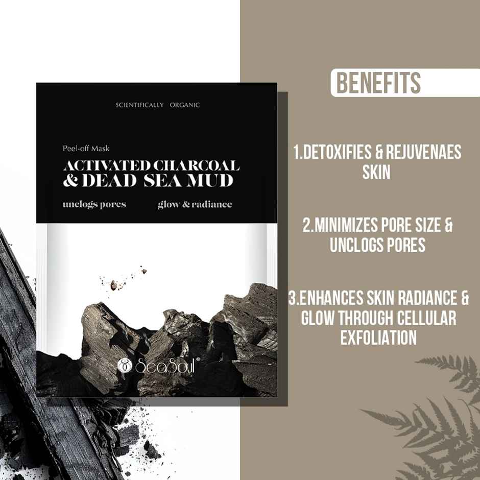 Seasoul Peel-Off Mask Activated Charcoal