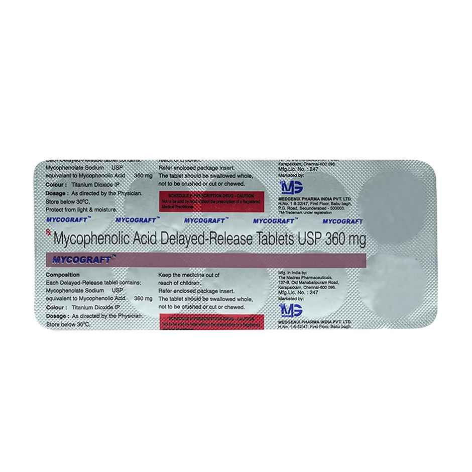 Mycograft 360mg Tablet DR