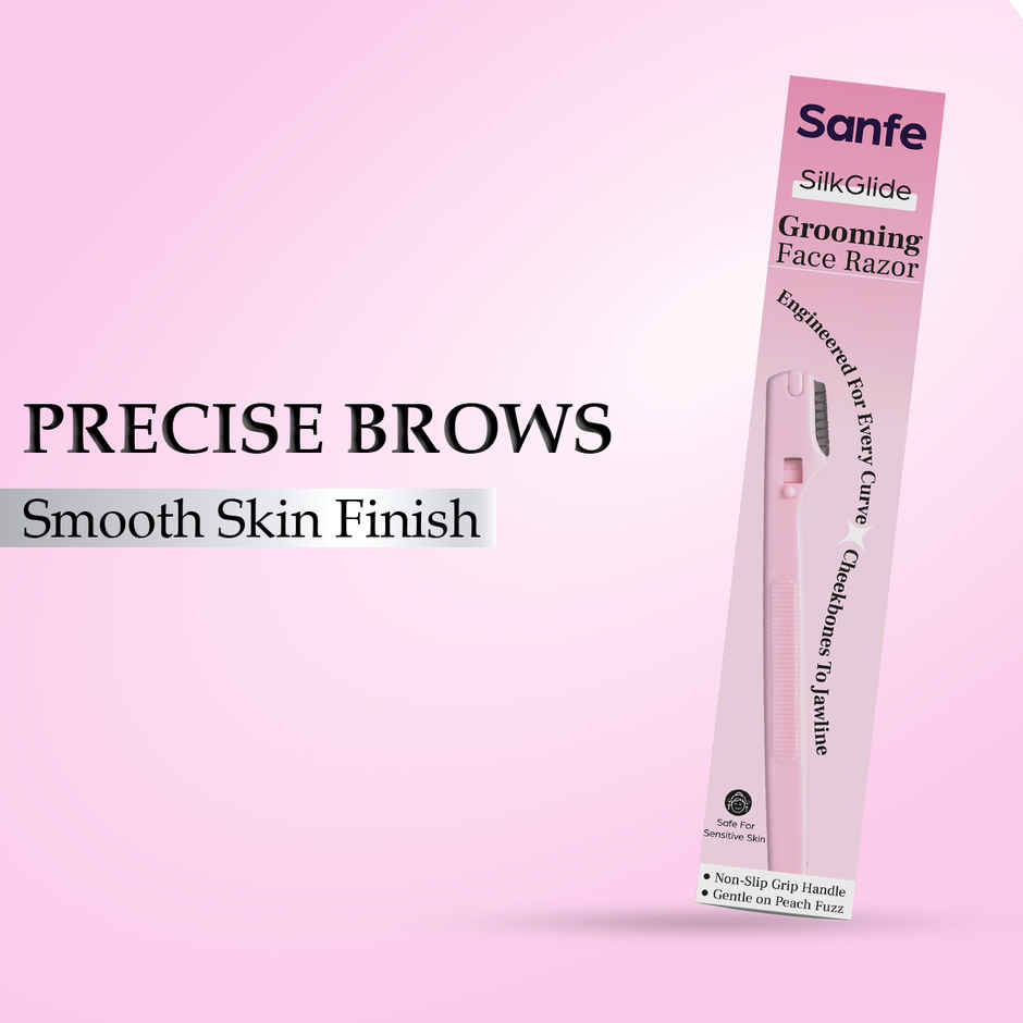 Sanfe SilkGlide Mini Brow Razor For Painless Hair Removal