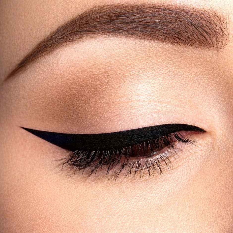 Lakme Ultimate Glam Eye Liner, Semi Matte, Black