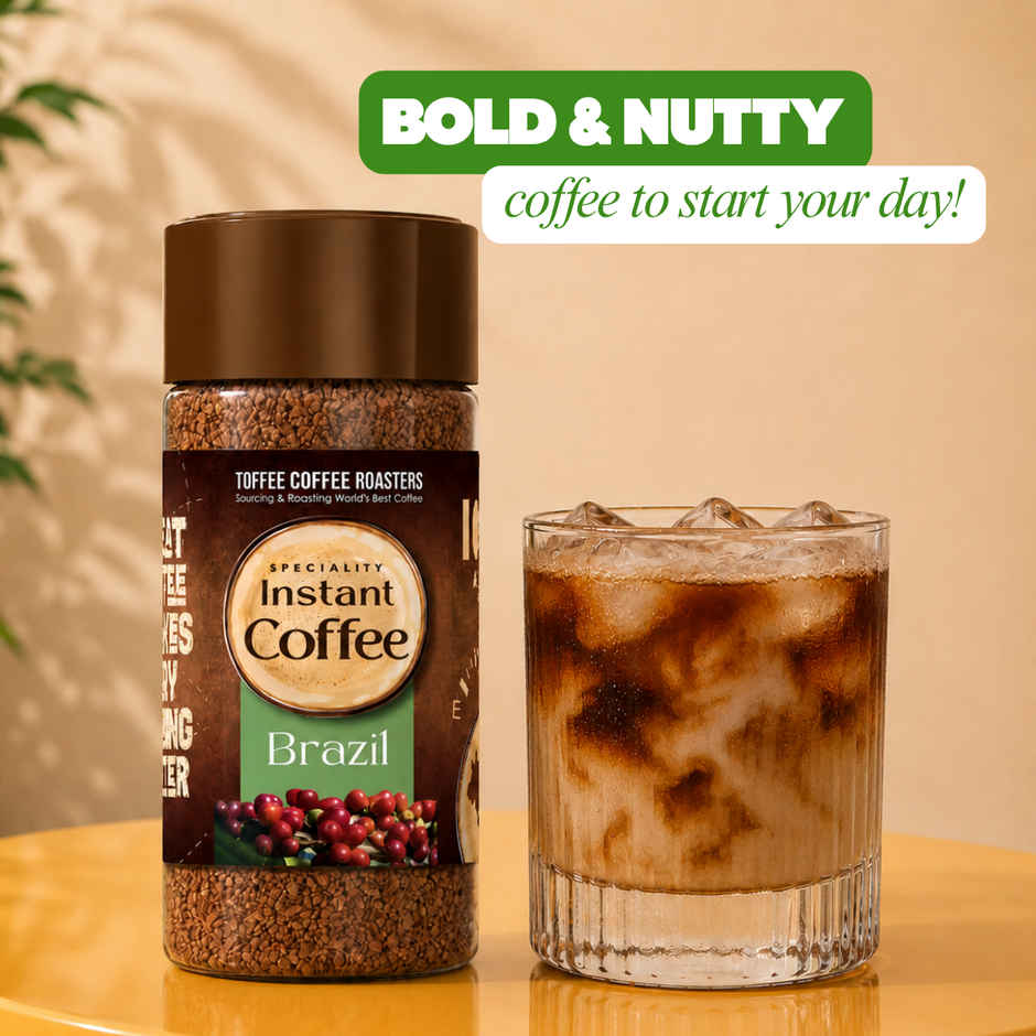 Toffee Brazil Speciality Coffee Roasters Organic Instant Coffee