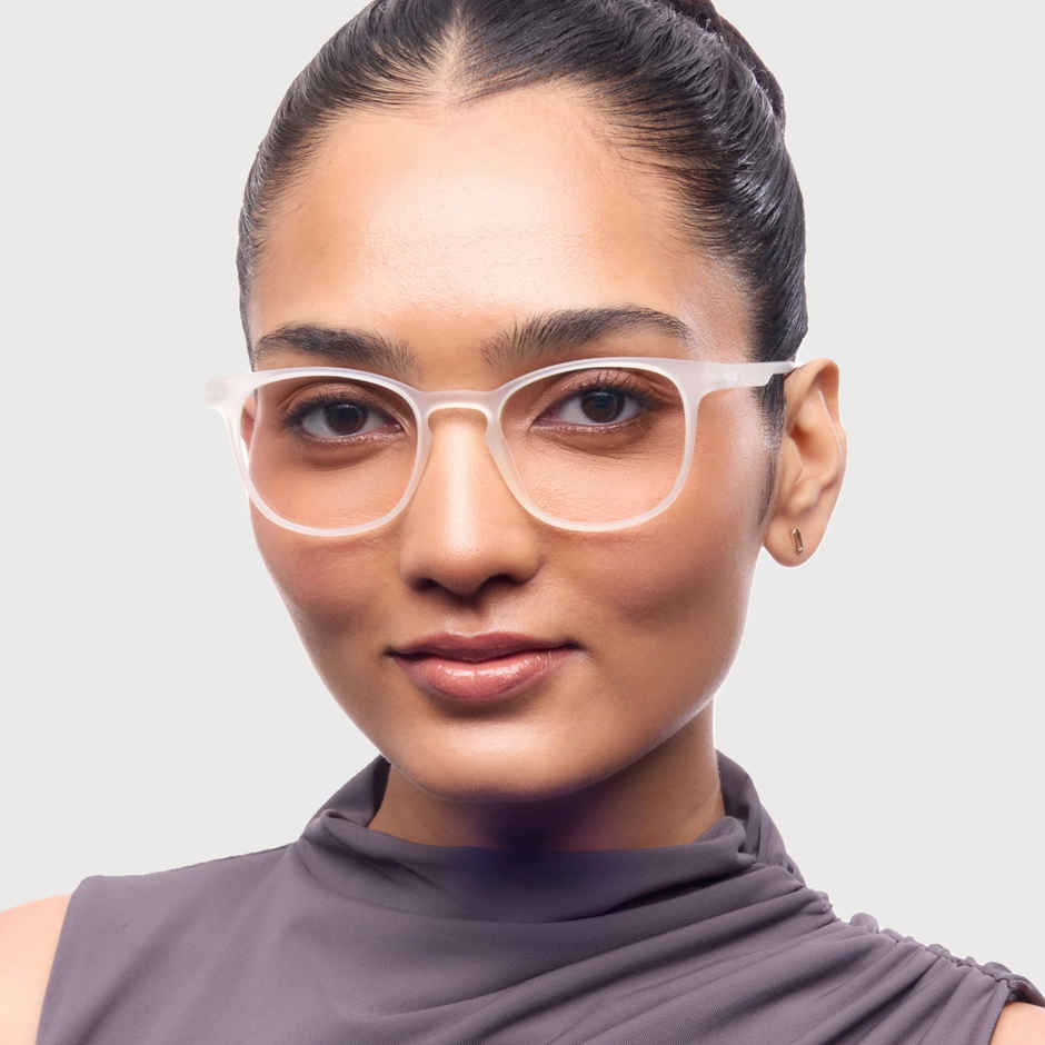 Lenskart Hustlr Unisex Solid Protective Eyewear | Clear