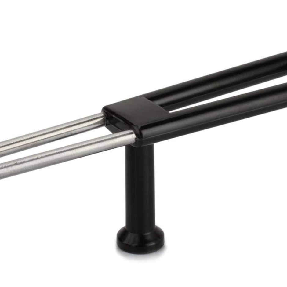 Prestige HA Cookware Tadka Pan 10cm,Sturdy Handles,In-Built Stand,2Y Warranty,Black,ISI Certified