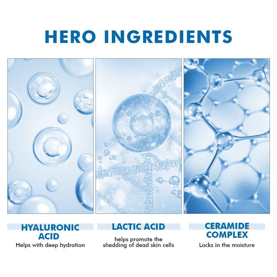 Conscious Chemist 1% Hyaluronic Acid Serum For Hydrating & Plumping Skin With Ceramides