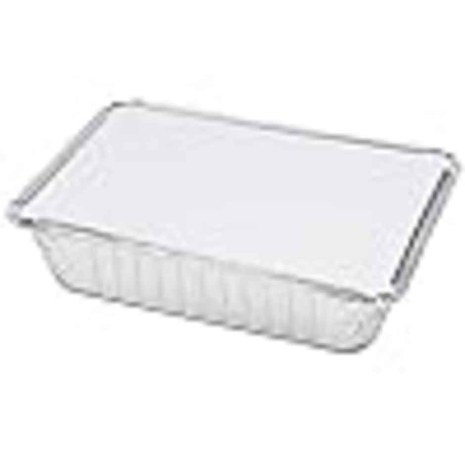 Naturepac Foil Container + Lid | 450 ml | Sturdy & Practical