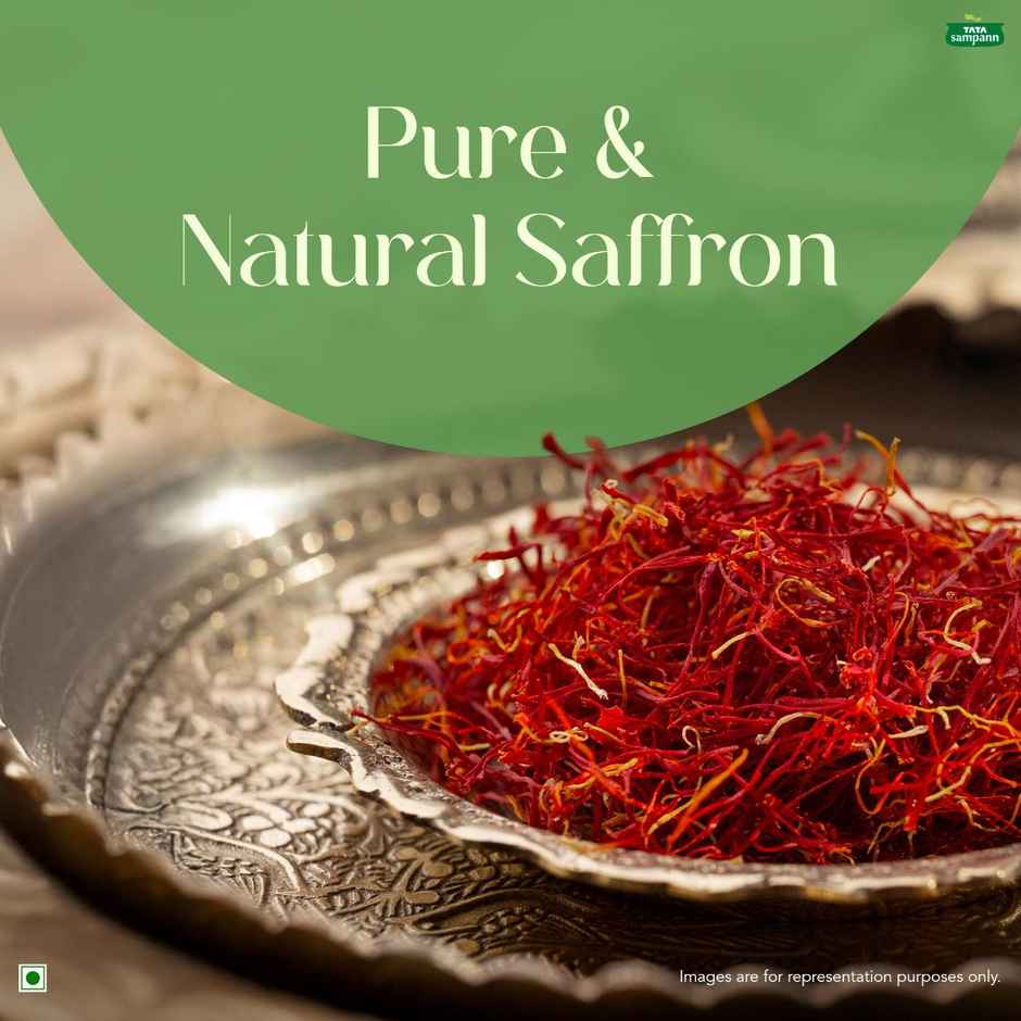 Tata Sampann Golden Saffron | Natural Aroma And Colour | Pure Kesar