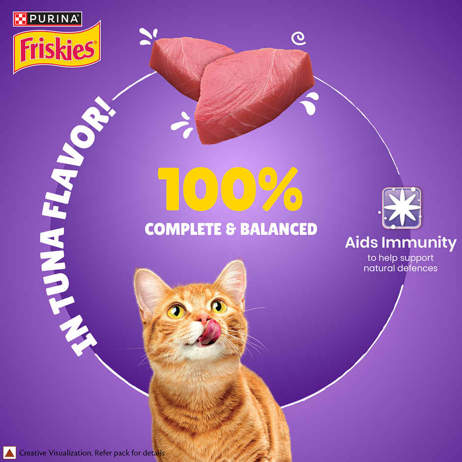 Purina Friskies Gravy Licious Cat Food Tuna Flavour