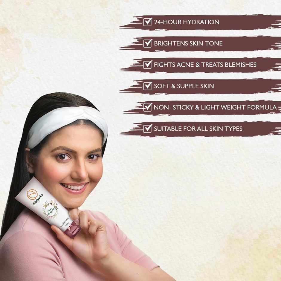 Nimbarka Neem Face Moisturizer Hydrating & Nourishing For Clear Healthy Skin