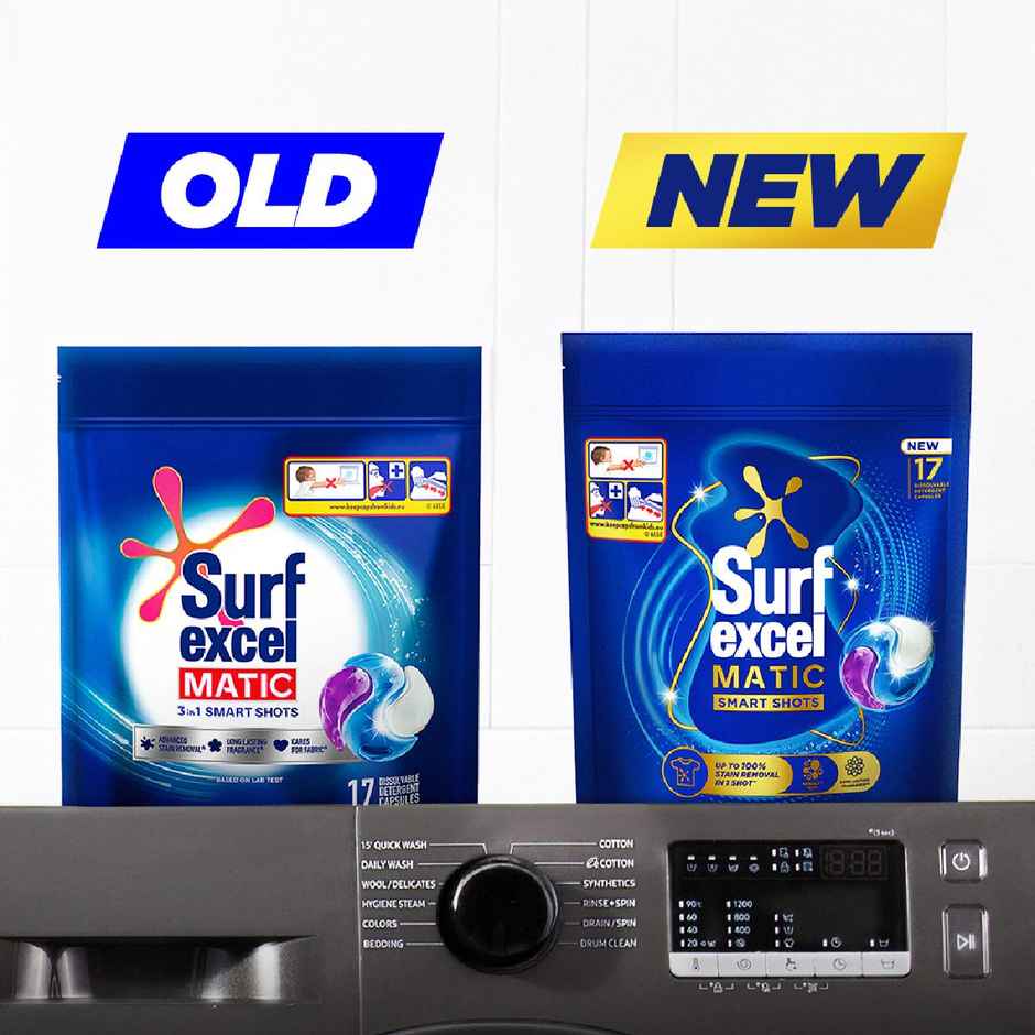 Surf Excel 3 in 1 Smart Shots