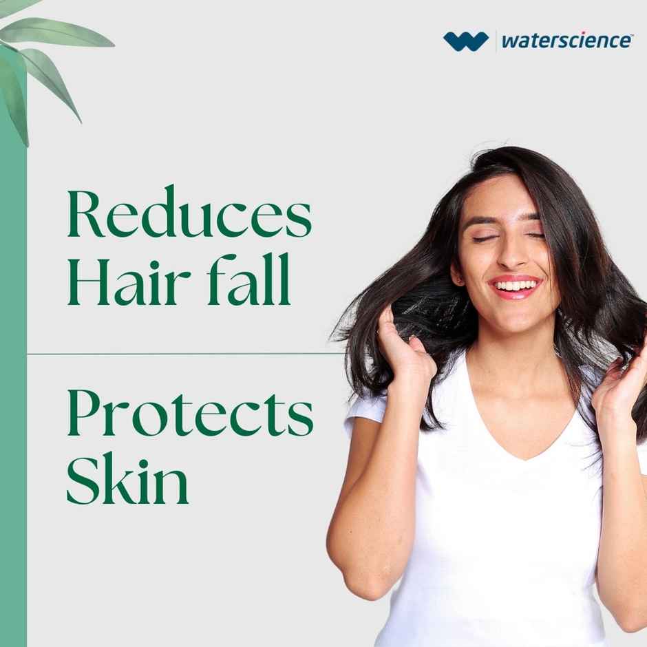 Waterscience Cleo Shower Filter - Multi-Flow for Hard Water (Borewell/Tanker), Model SFM 419