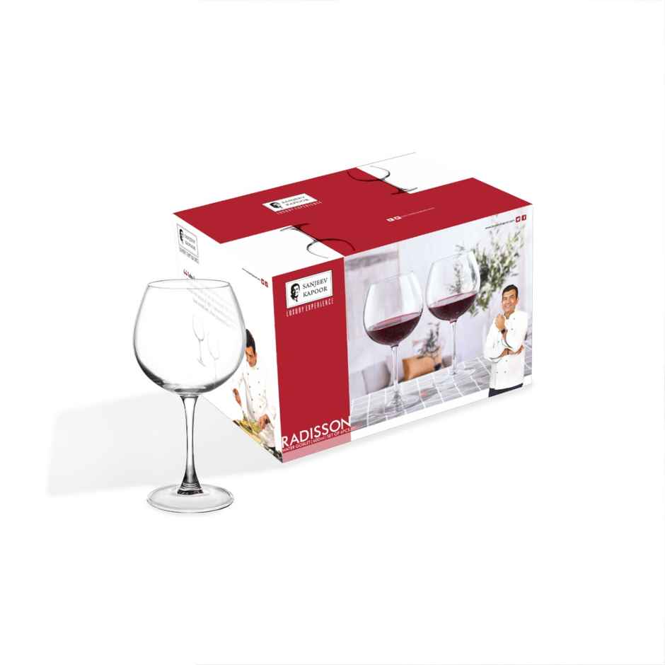 Sanjeev Kapoor RadisSet of n Water Goblet 650 ml | Set of 6