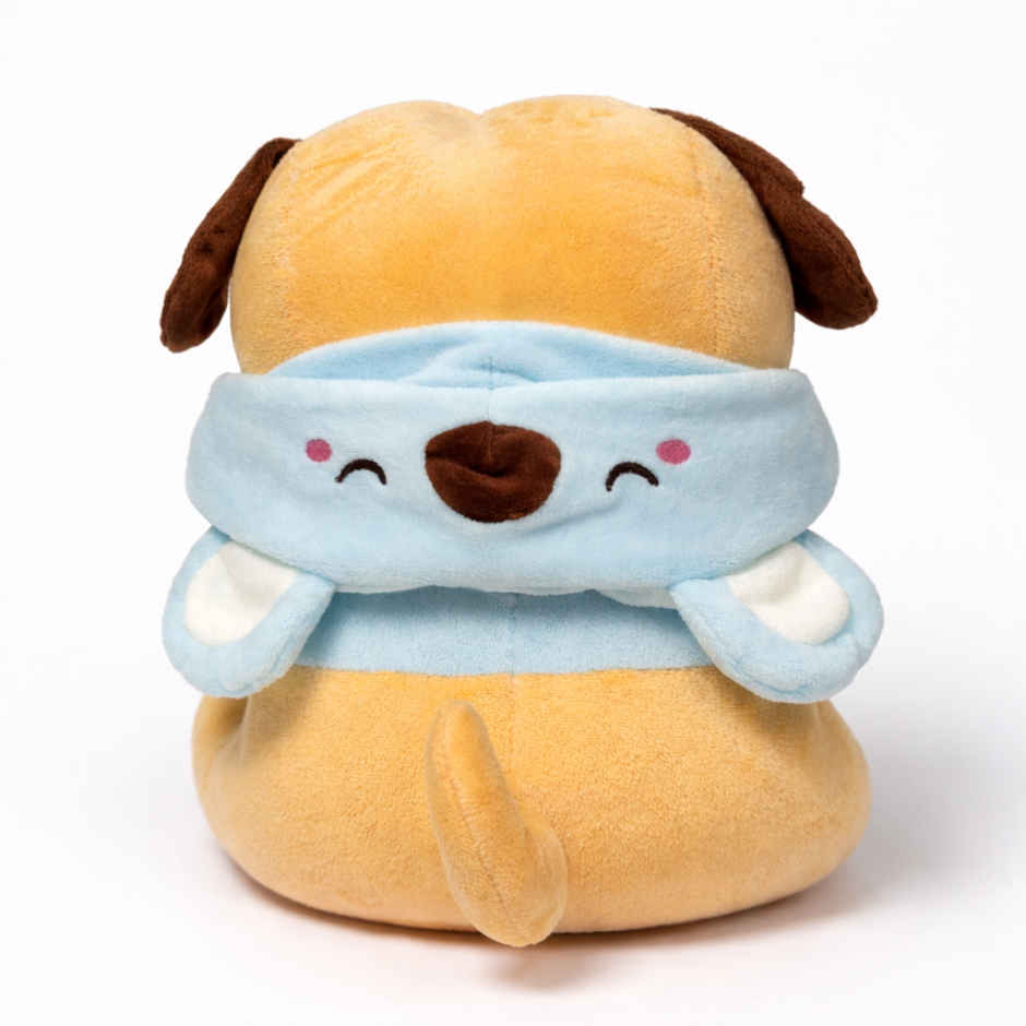 ZooWee Cute Blue Pug with Koala Hoodie Plush 30 cm
