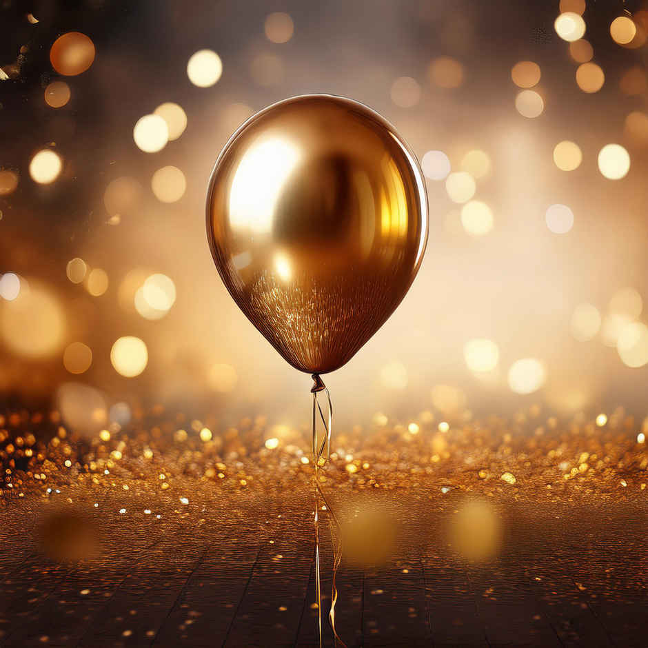 Balloons - Golden