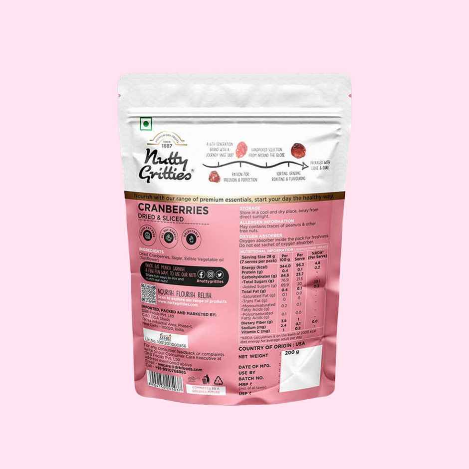 Nutty Gritties Cranberries