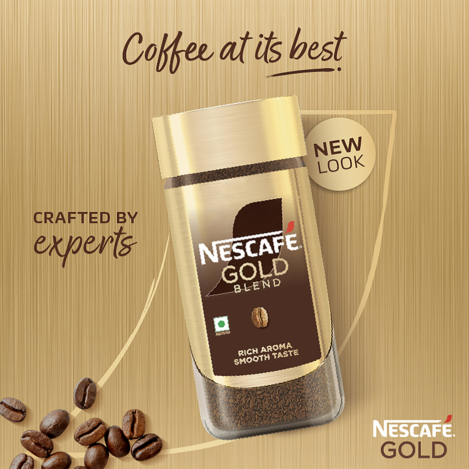 Nescafe Gold Blend Rich and Smooth Arabica and Robusta Instant Coffee