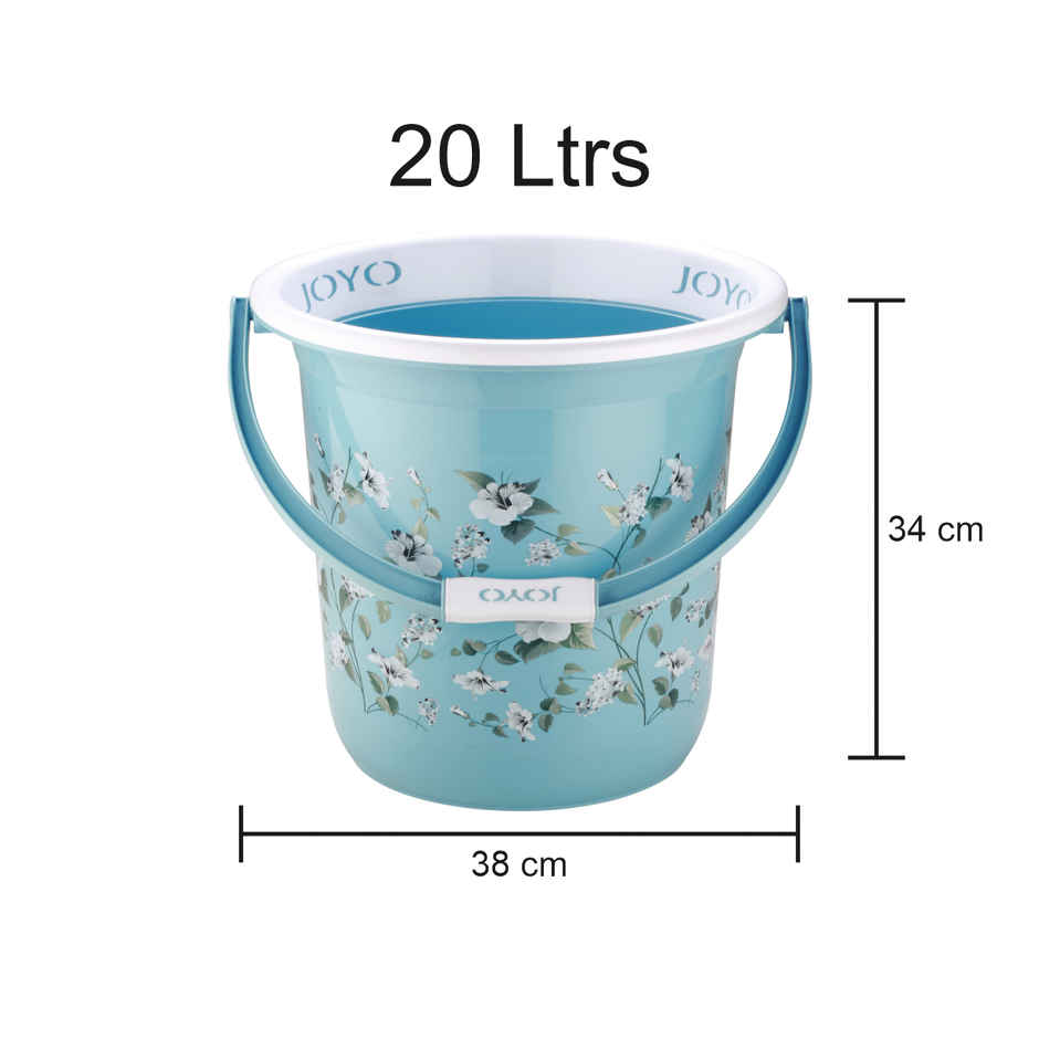 Joyo Better Home Bucket 20 L Printed Colour May Vary