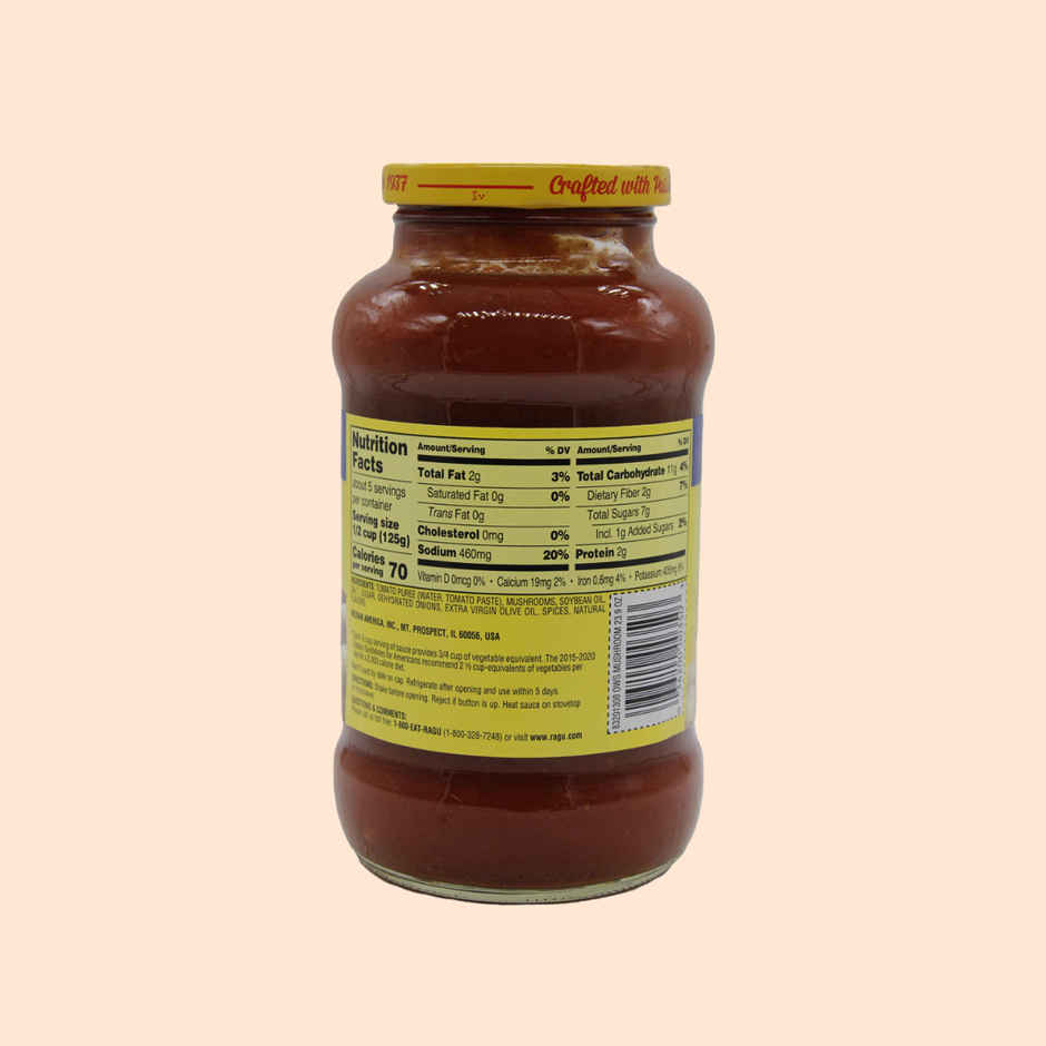 Ragu Mushroom Pasta Sauce