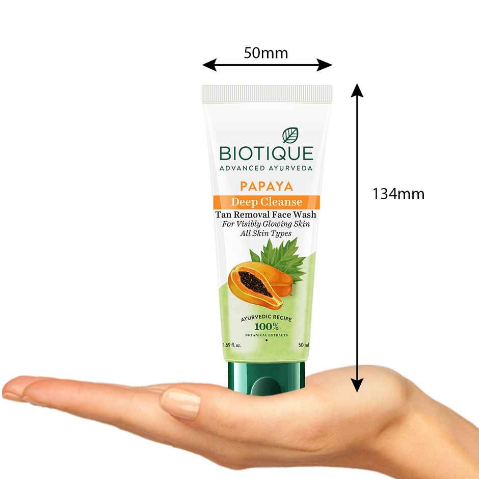 Biotique Papaya Deep Cleanse Face Wash