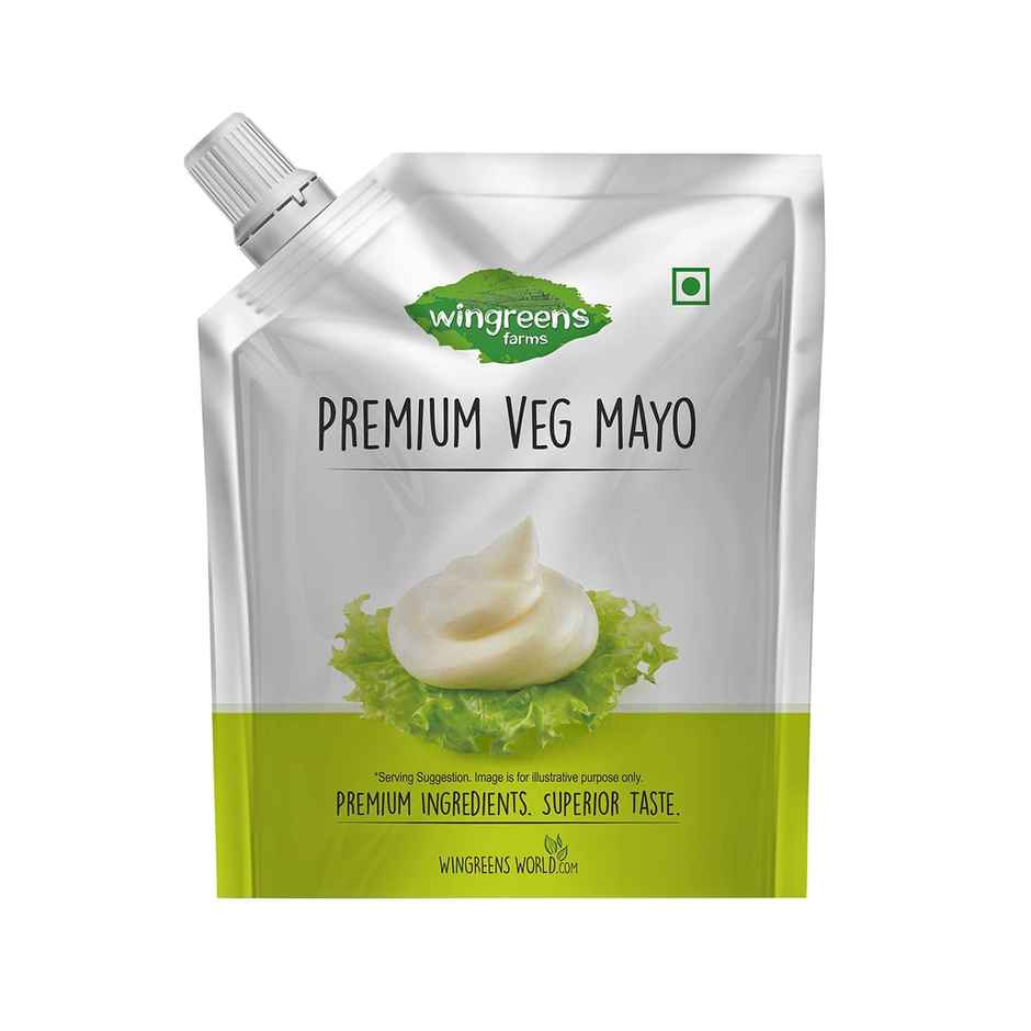 Wingreens Farms Premium Veg Mayo | Veg Mayonnaise | Sandwich Spread