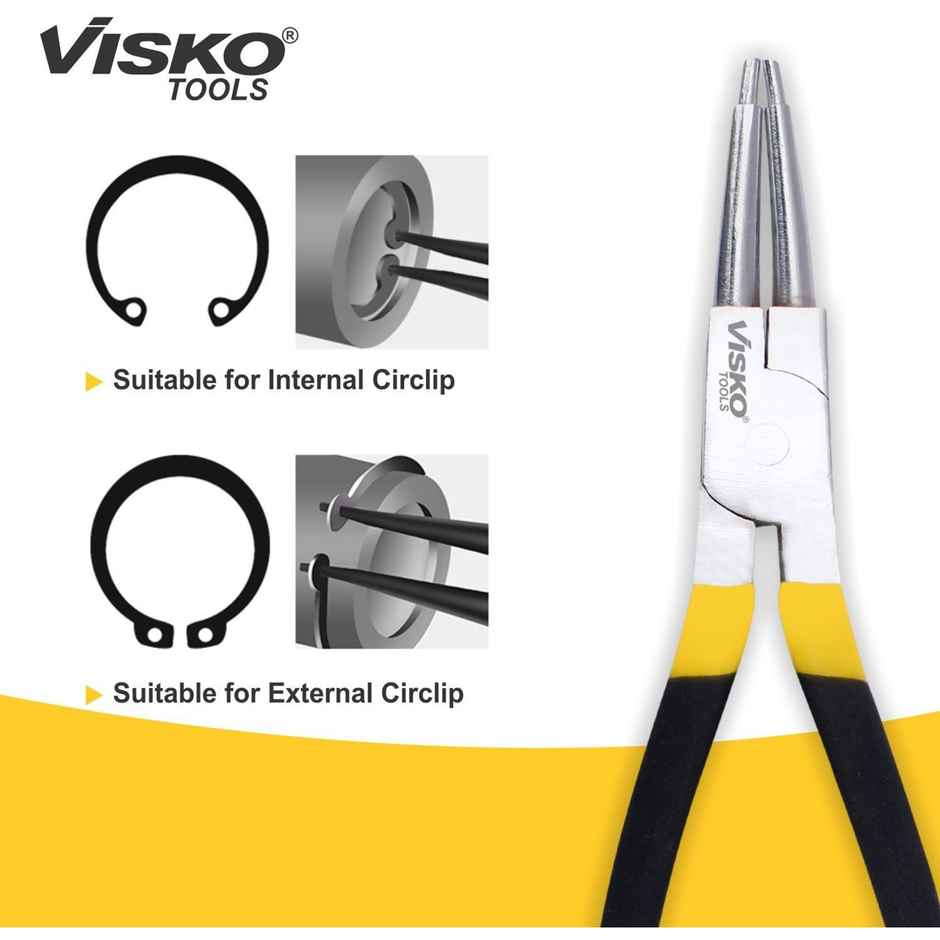 Visko 206 Circlip Plier | Length - 12.4 Inch