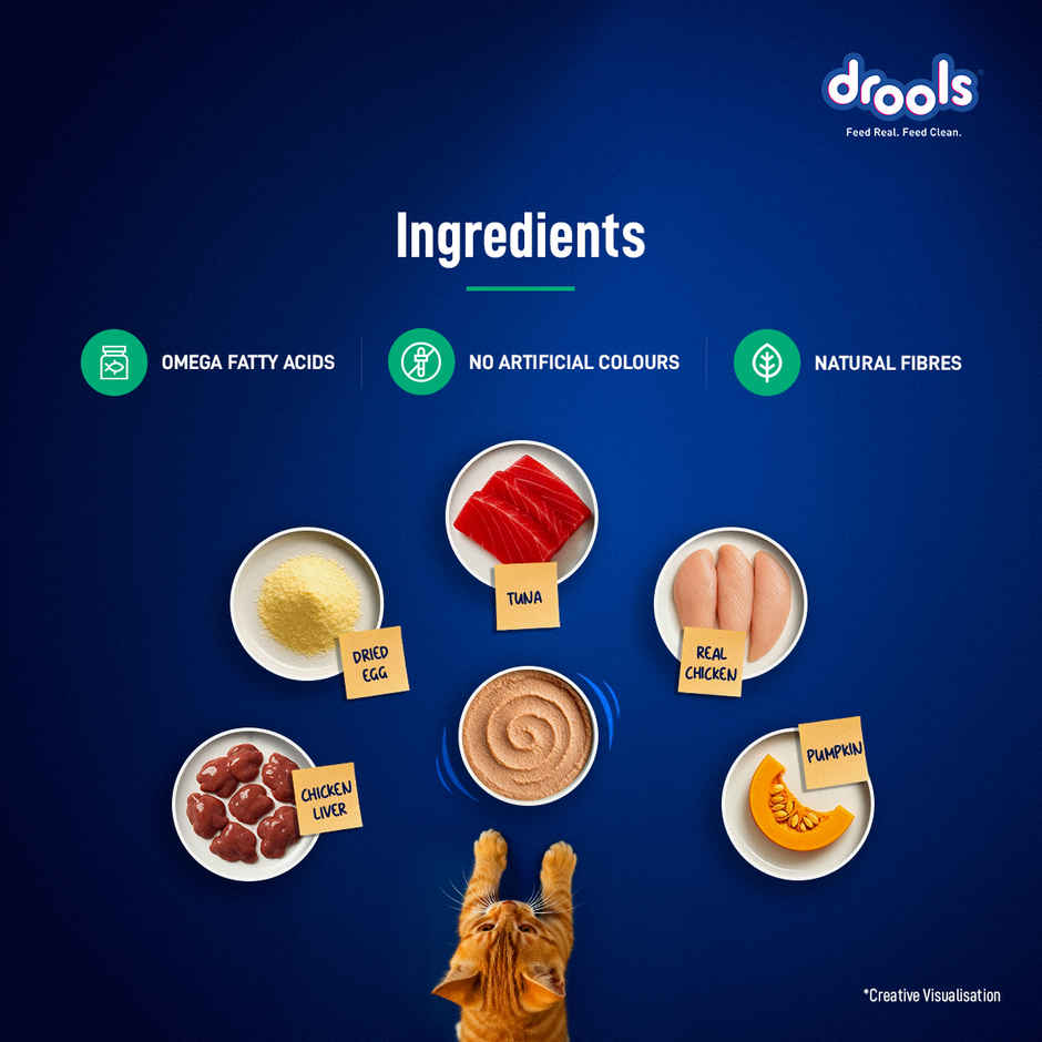 Drools Tuna Mousse Kitten Wet Food