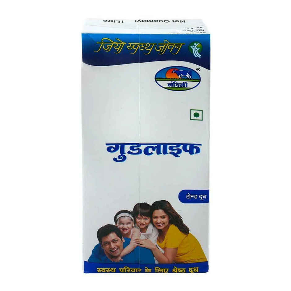 Tata Tea Gold(250gms) & Nandini Goodlife Regular Milk Uht (Tetra Pack Brik)(1l) Combo