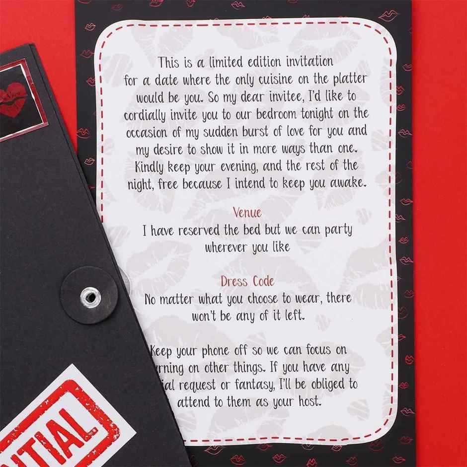 Naughty Invite | Greeting Card | Oye Happy