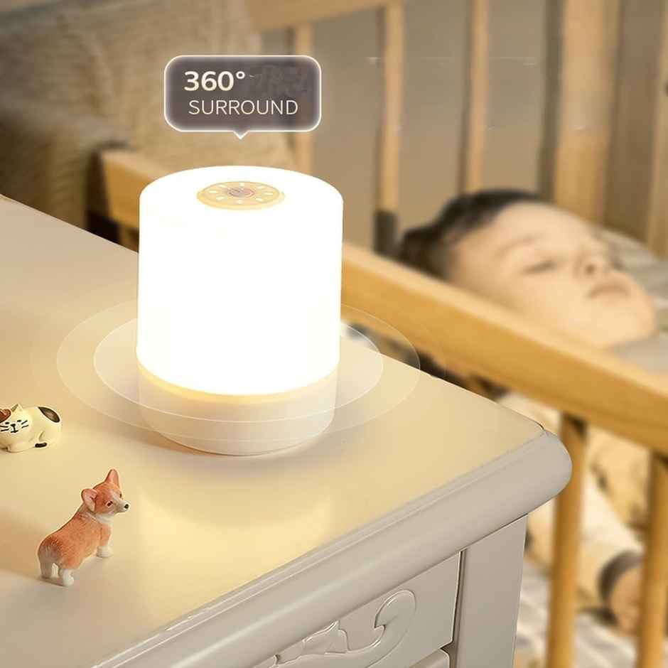 Desidiya Touch Control LED Touch Bedside Night Light | 3 Colors LED Lamp USB Corded Electric