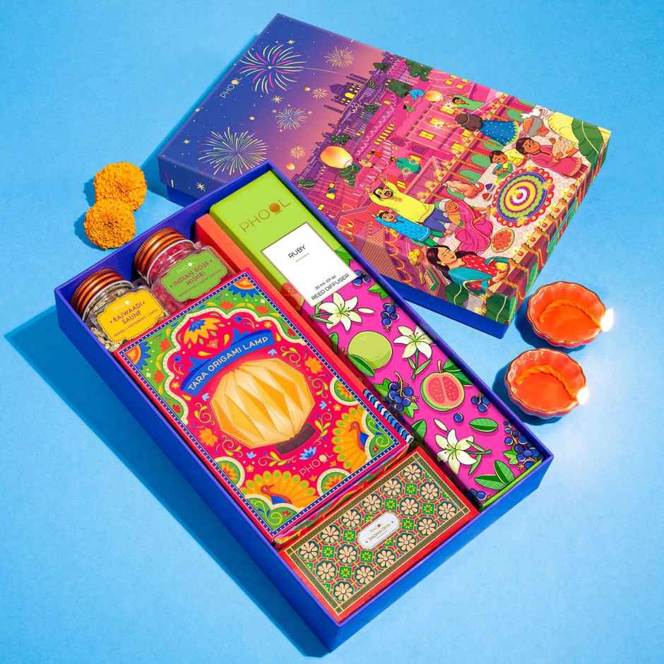 Diwali Nostalgia Collection | Diwali Gift Hamper | Pack Of 8 | Phool