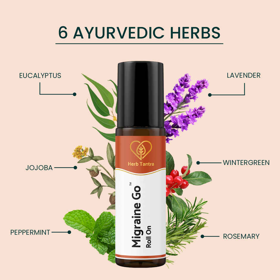 Herb Tantra Migraine Go Headache Roll-On