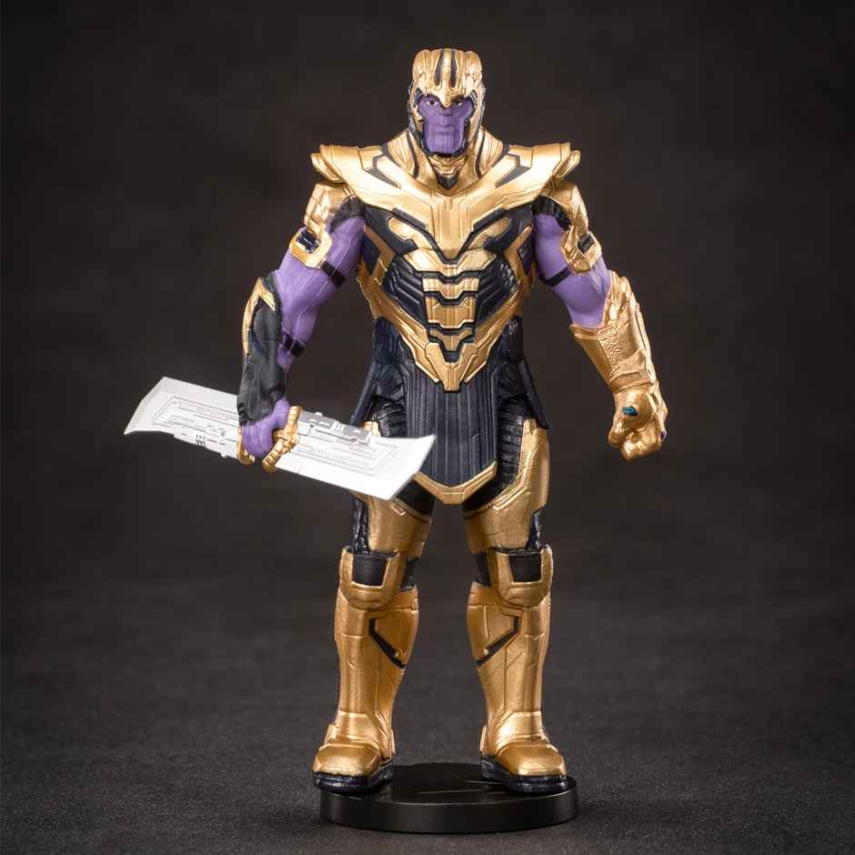 Striders Licensed Marvel Thanos Mini Action Figure Supervillain Toy | 4 inch